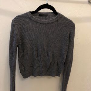 Brandy Melville Grey Knit Sweater